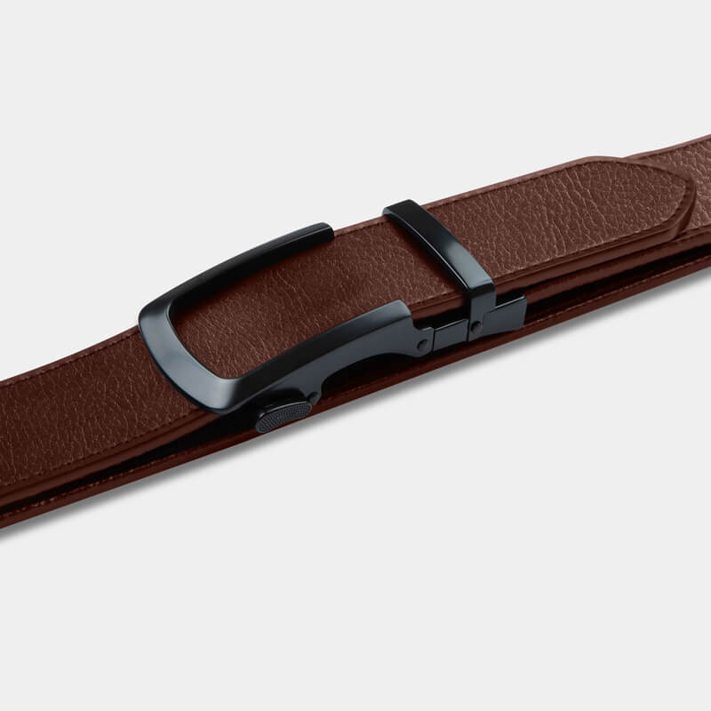 Black | Full Grain Leather Belt - Image 4