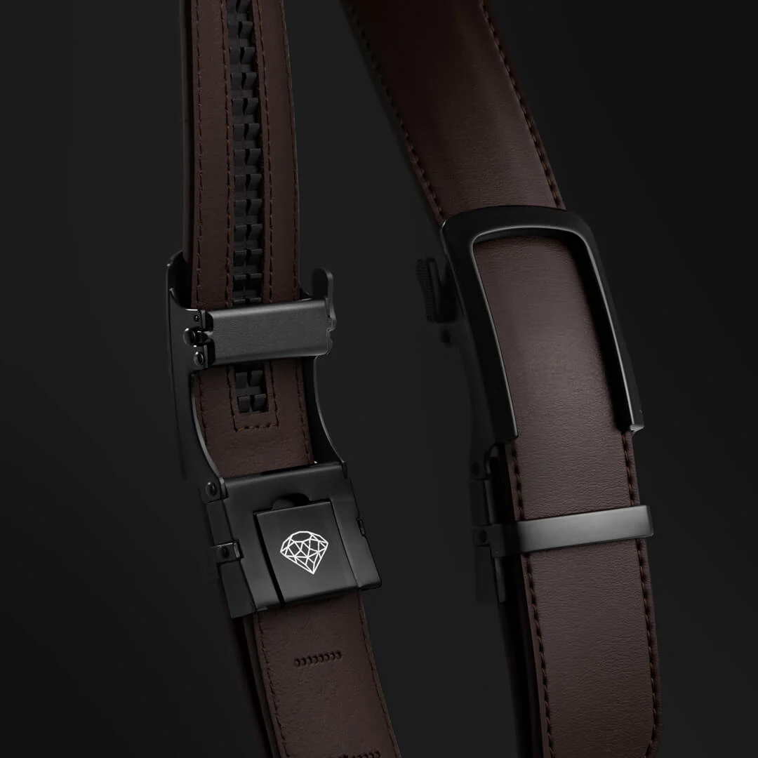 Black | Genuine Leather Belt - Image 5