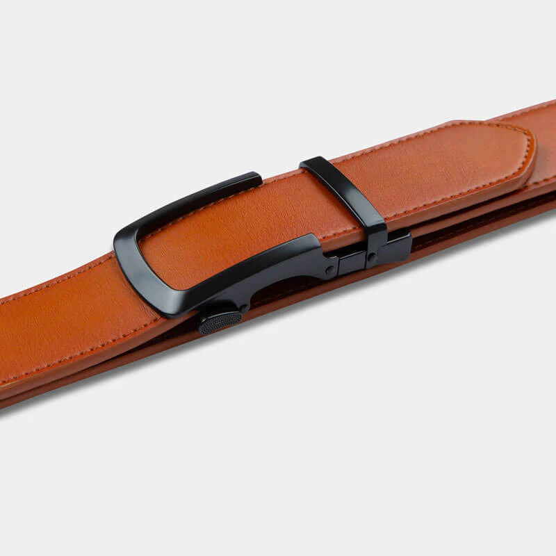 Black | Genuine Leather Belt - Image 7