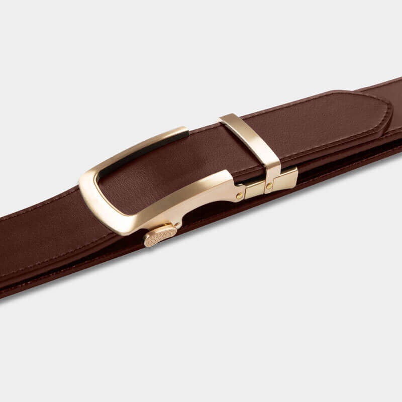 Gold | Genuine Leather Belt - Image 8