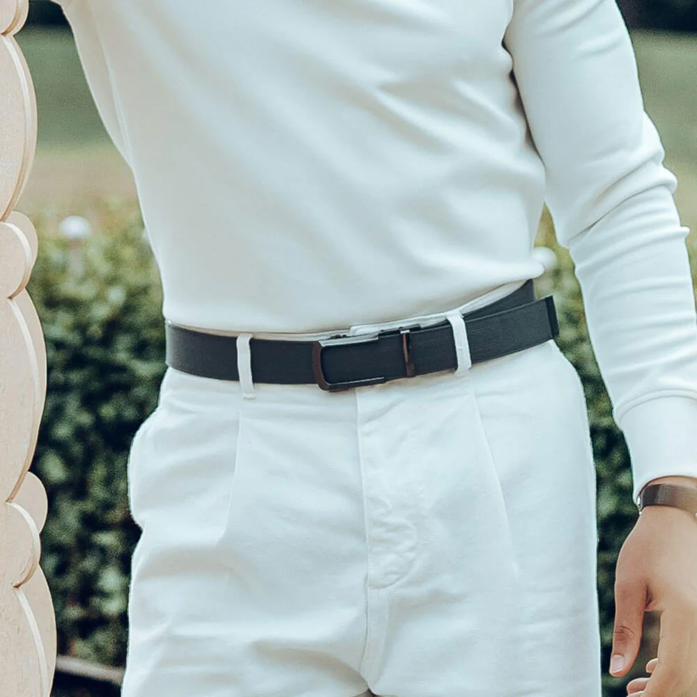 Gunmetal | Canvas Belt - Image 3