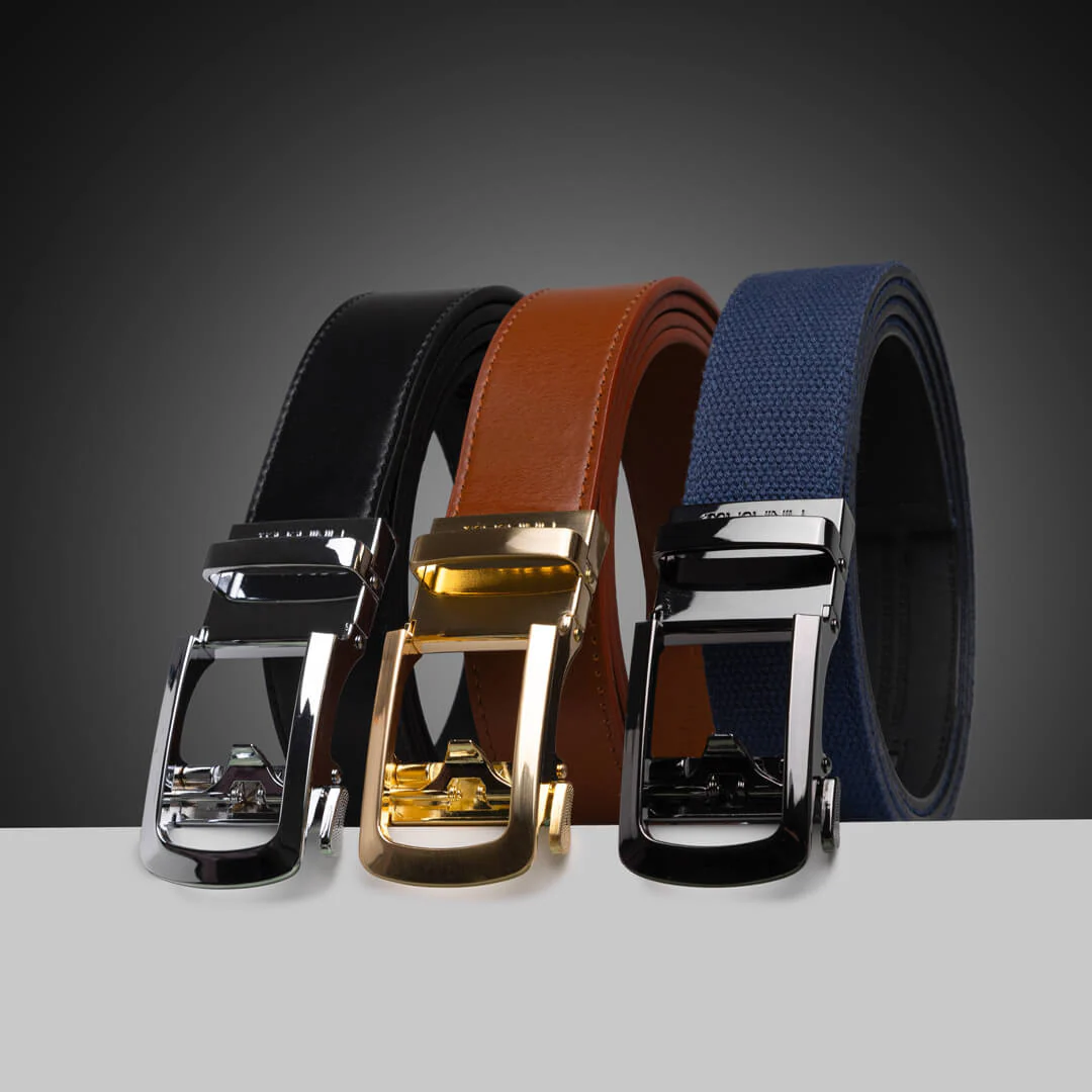 Gold | Genuine Leather Belt - Image 4