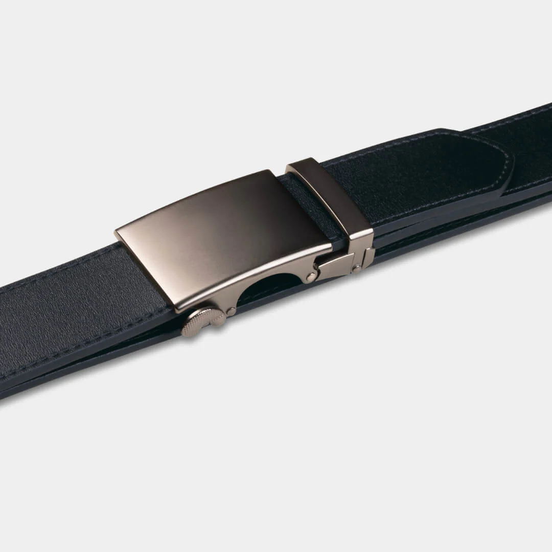 Gunmetal Heritage | Genuine Leather Belt - Image 2