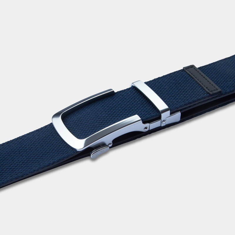 Matte Silver | Canvas Belt - Image 2