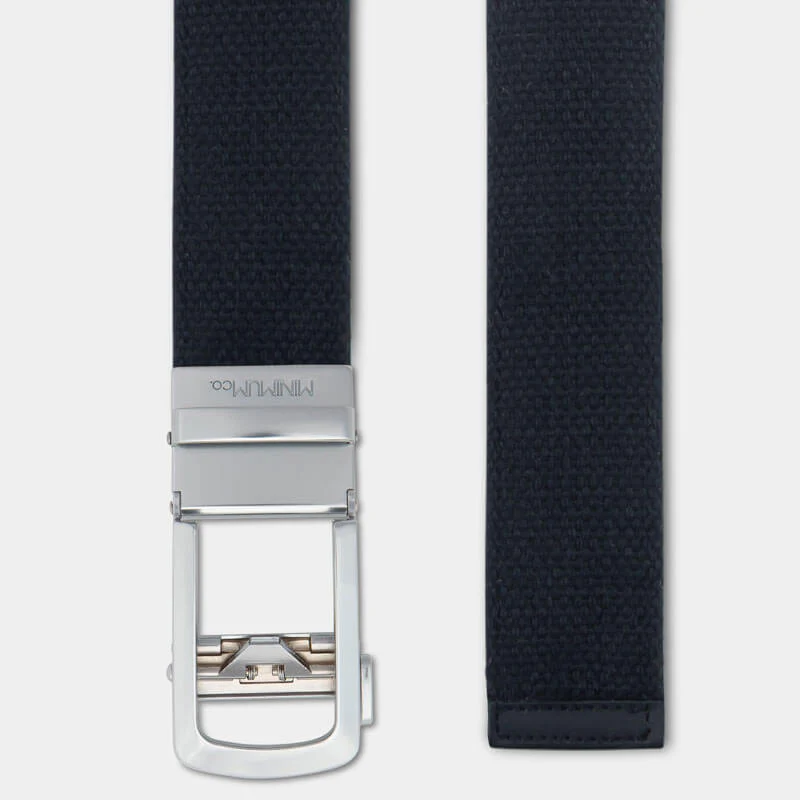 Matte Silver | Canvas Belt - Image 3