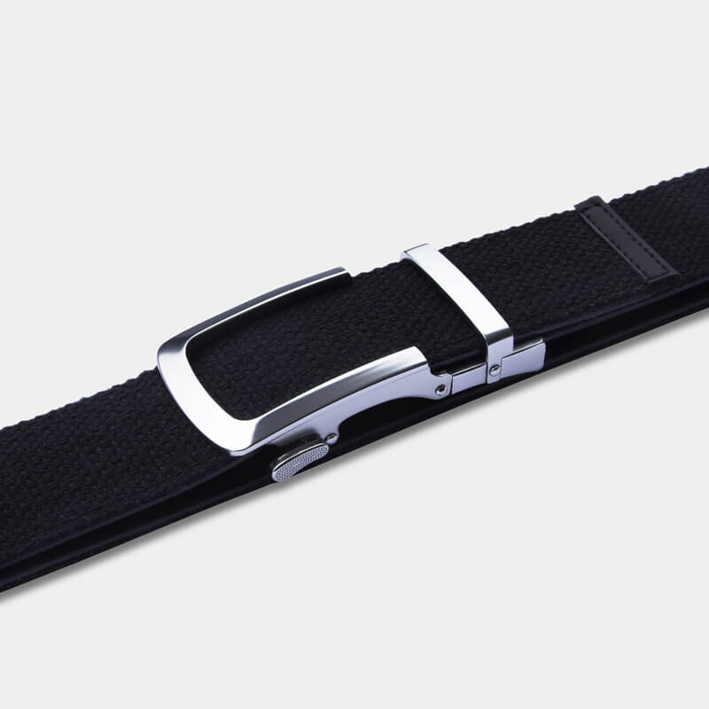 Matte Silver | Canvas Belt - Image 4
