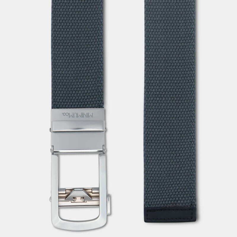 Matte Silver | Canvas Belt - Image 5