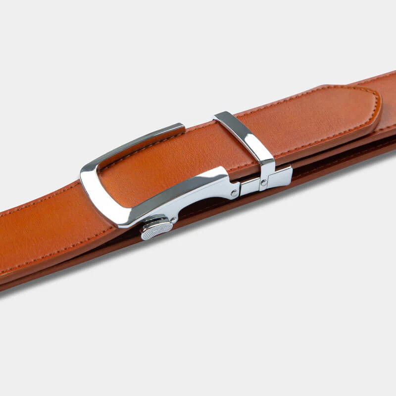Silver Nickel Free | Genuine Leather Belt - Image 6